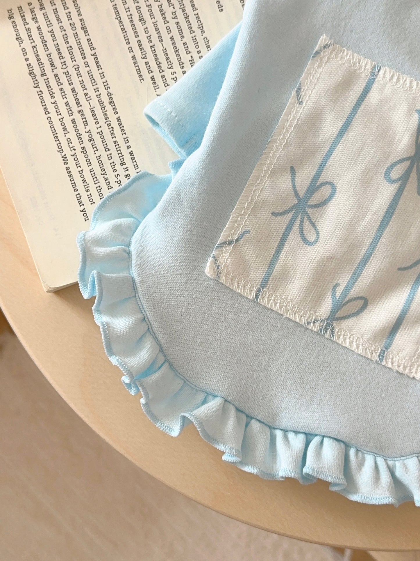 Soft and breathable fabric texture of pet shirt